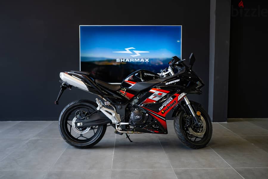 SHARMAX GP 250 Competitions WITH WARRANTY (sport bike سبورت بايك) 1