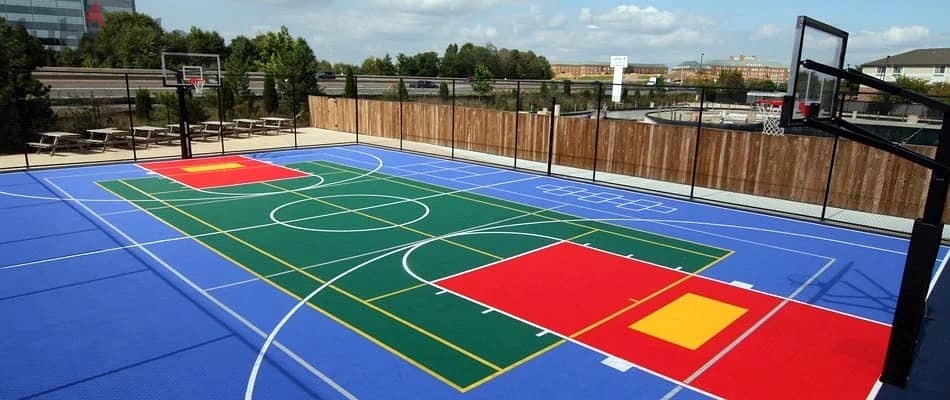 Sports Court  Badminton, Tennis, Multipurpose court. 0