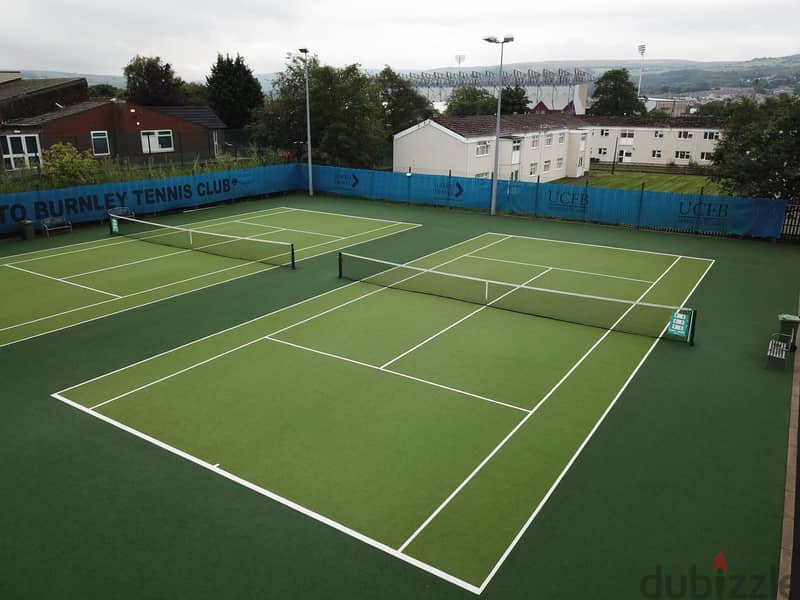 Sports Court  Badminton, Tennis, Multipurpose court. 1