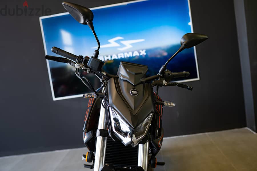 SHARMAX RST 422 Ultra (sport bike, دراجة نارية رياضية، ستريت فايتر) 2