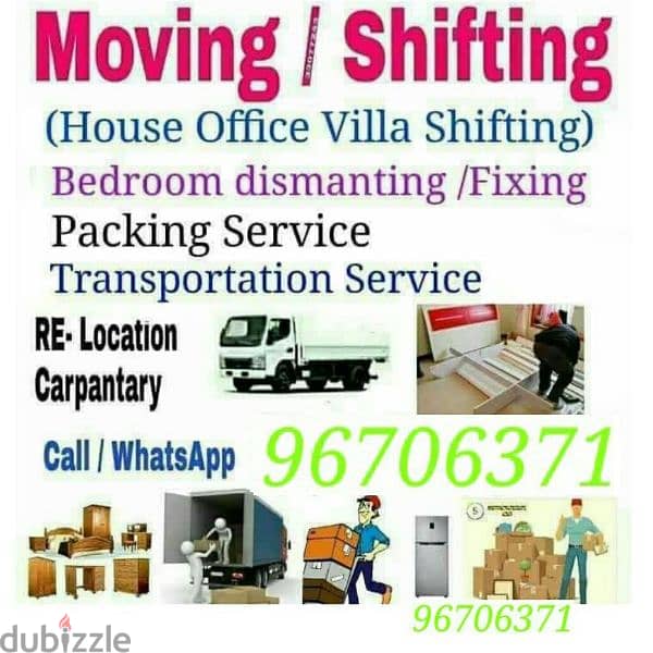 I have best team for house shifting and packing work we are 0