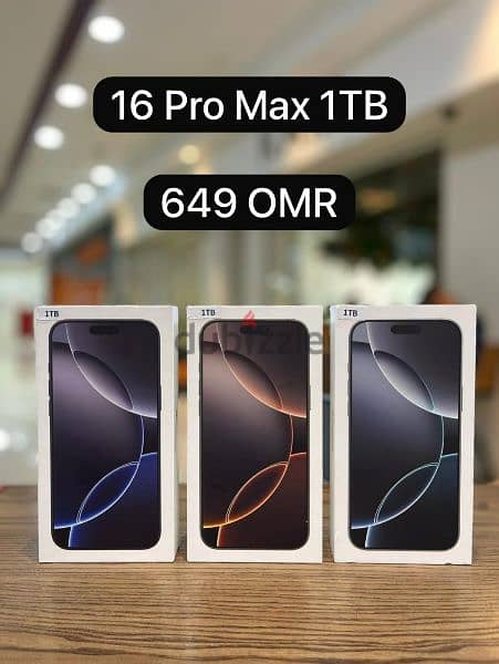 iPhone 16 pro max 1tb 0