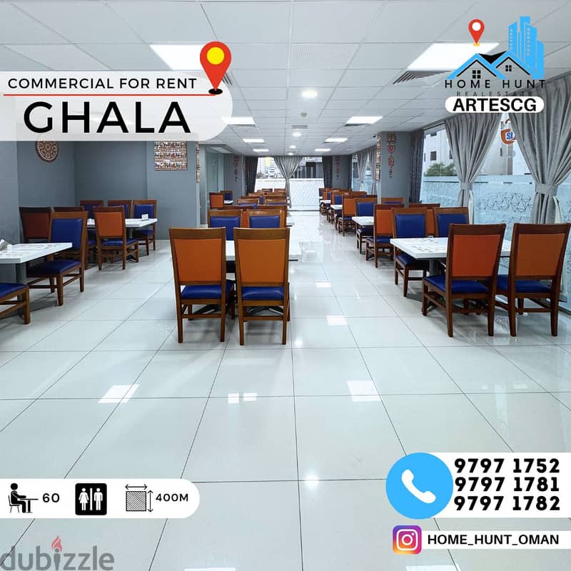 GHALA | FURNISHED 410 METER READY TO MOVE RESTAURANT 0