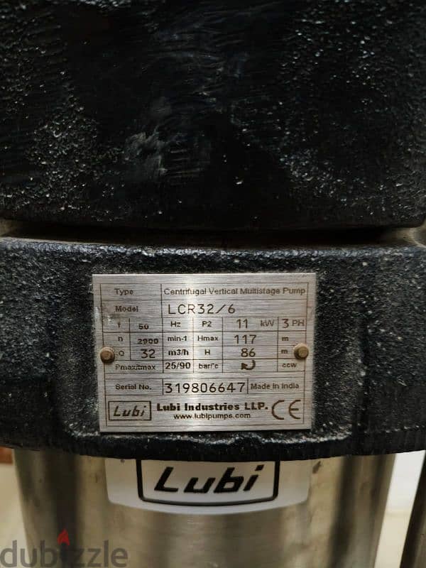 11KW   Lubi Booster Pump 2