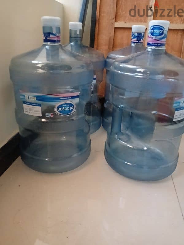 20 litre Bayan water bottle (4 bottles) for sale 0