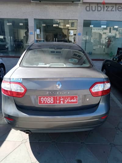 renault fluence 2016 for 120 per month