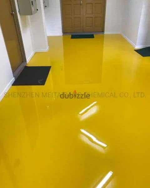 epoxy flooring service in Oman 0