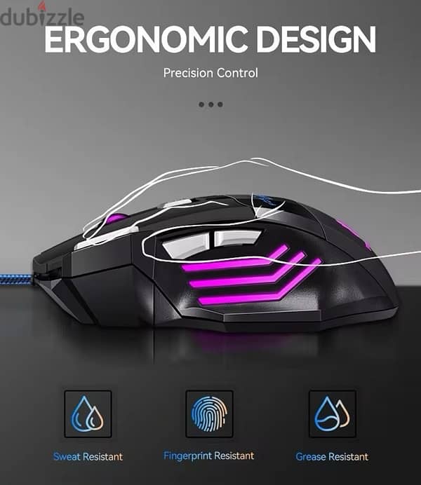 mouse gaming RGB 4