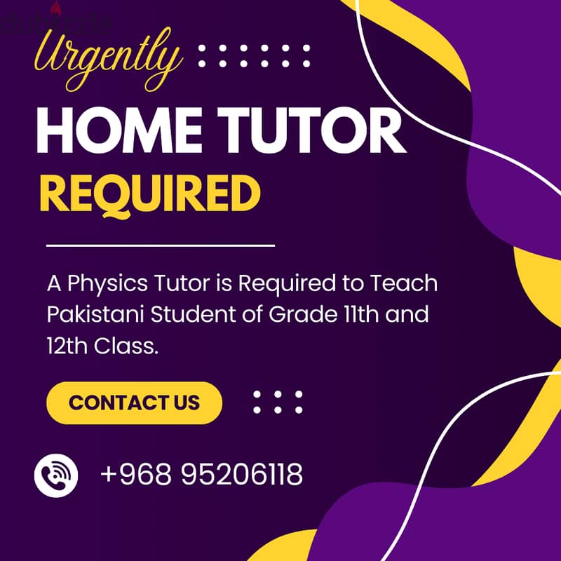 Physics Tutor is Required 0