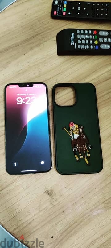 256gb 85bettry  green color with cover charge hand free 1