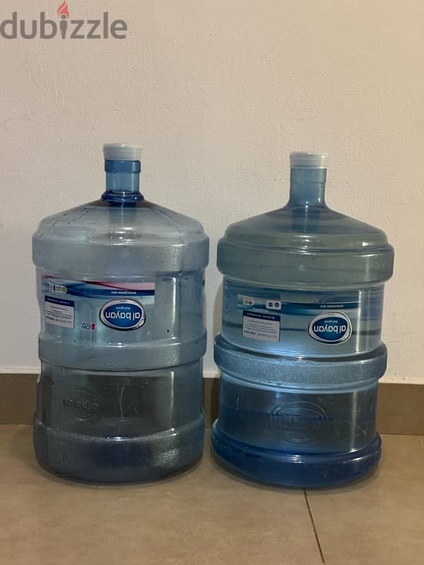 Al Bayan Water Dispenser and 2 bottles 1