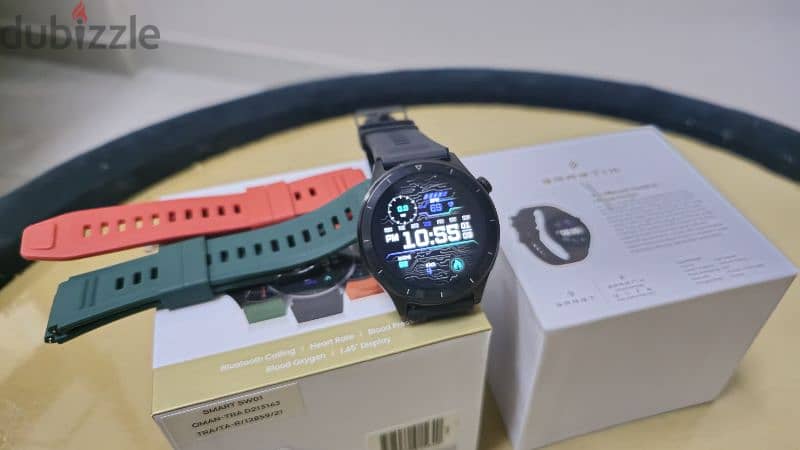 Smartwatch, Oppo phone, HUMAX sattelite receiver 2