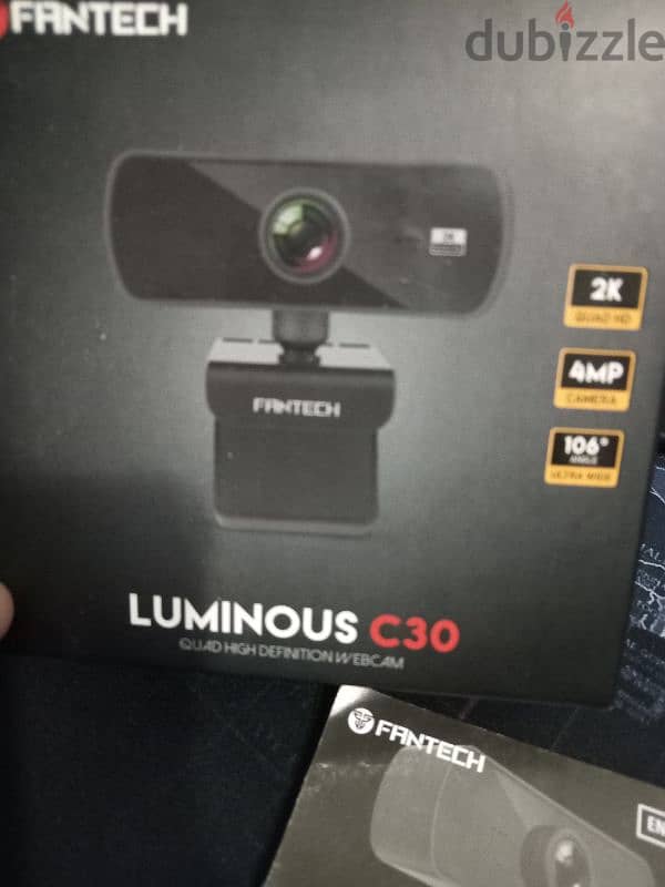 fantech luminous c30 webcam. 0