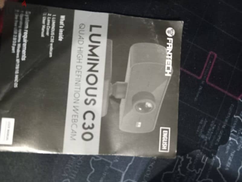 fantech luminous c30 webcam. 4