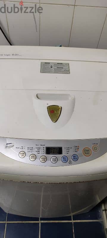 washing machine LG 8 kg 2