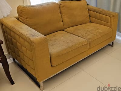 2 seater Sofa ( one )