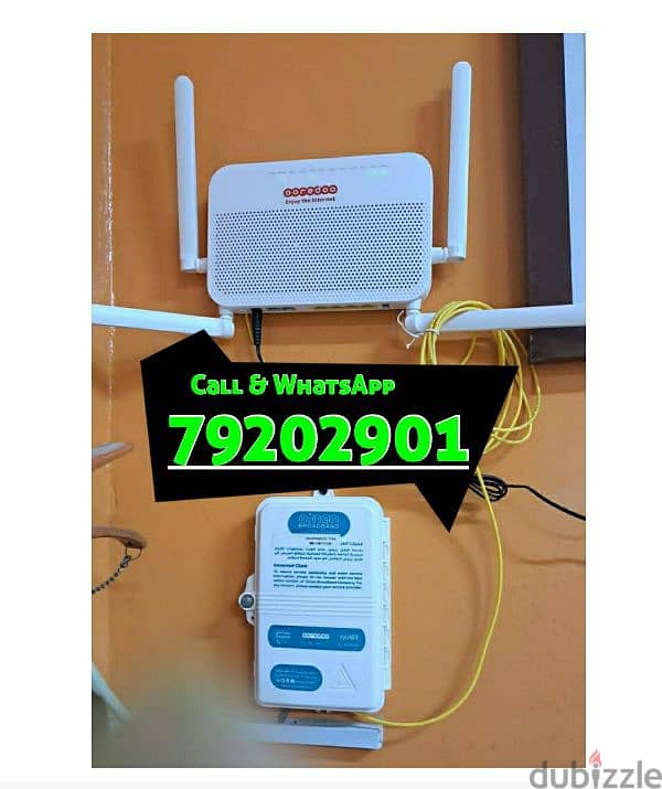 Ooredoo WiFi Fiber internet Connection 0