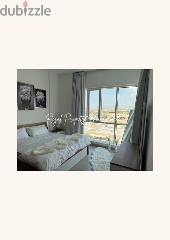 Fully furnished 1 bedroom apartment at Muscat Hills for rent 8