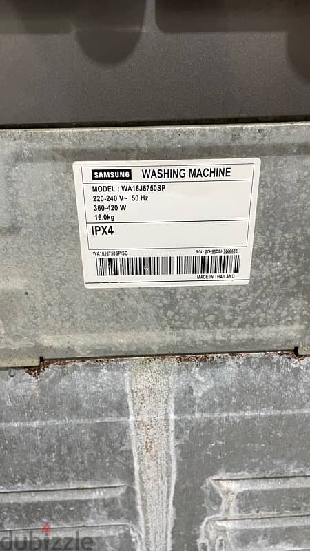 Washing Machine Fully Auto 16kg 8