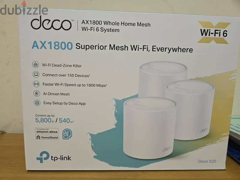 TP LINK DECO X20 AX1800 6