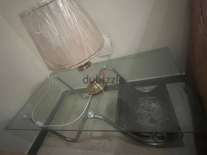 Table with lamp 0