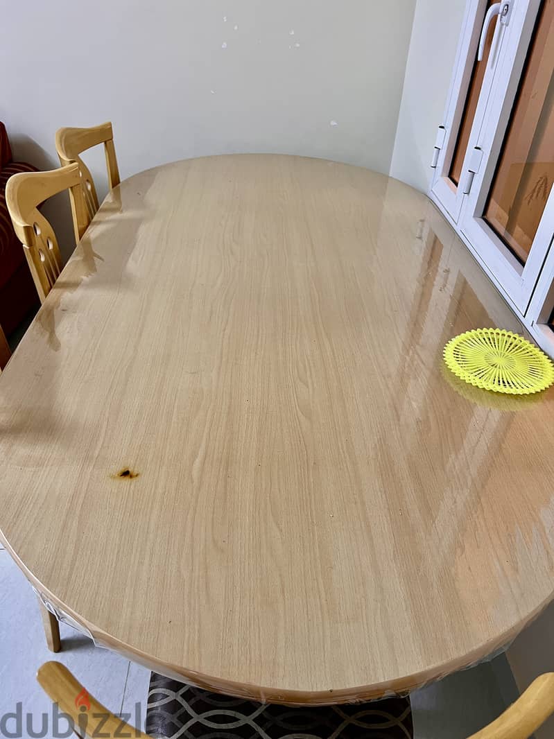 Dining table with 6 chairs 2