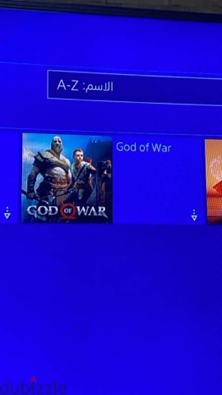 للبيع لعبه God of War 1