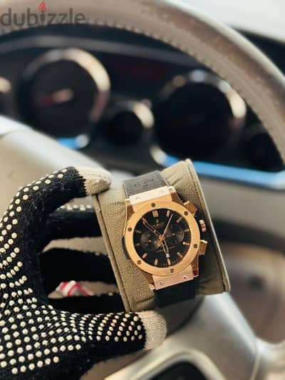 Hublot  chono graph man s watch first copy