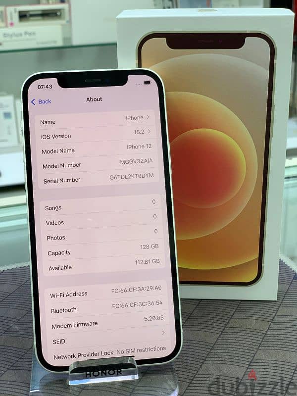 IPhone 12 128GB With Box Battery Health 97% 1