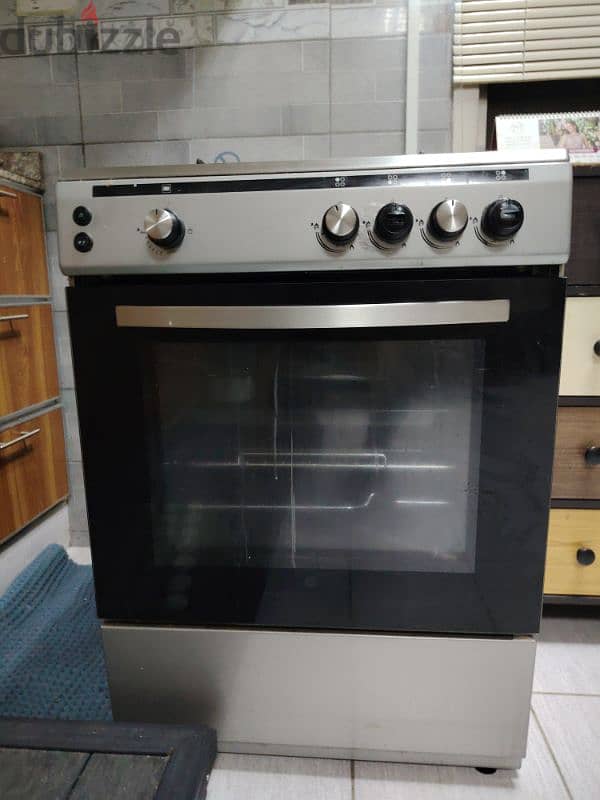 Hoover 60x60 4 Burner cooking range with Full grill option 0