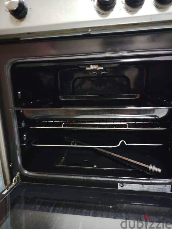 Hoover 60x60 4 Burner cooking range with Full grill option 4