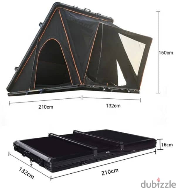 خيمة سقف - خيمة تخييم - خيمة سيارة  Roof tent-Camping Tent-car Tent 1