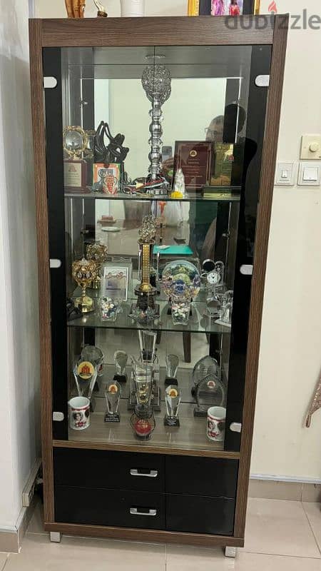 Show Case Glass Cabinet 1