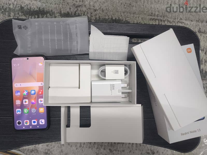 Redmi Note 13 8 gb 256gb with box warranty 1