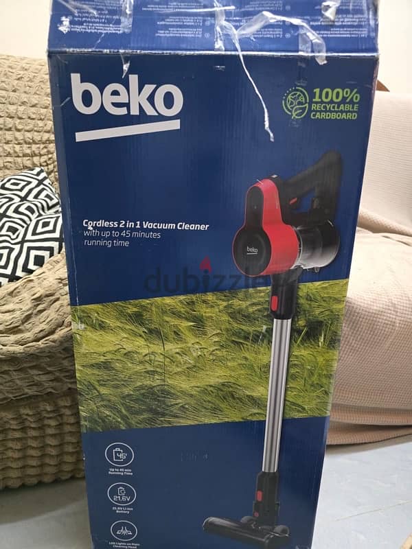 Beko 2 in 1 cordless vaccum cleaner 0