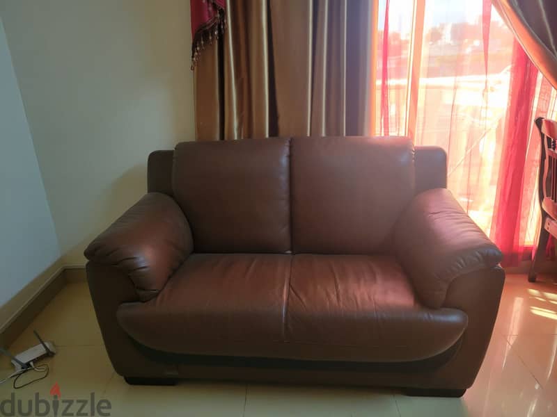 Leather sofa 2+3 Seater 0