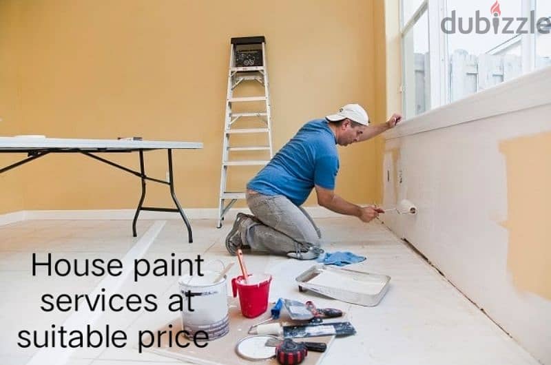 House paint services at suitable price 0