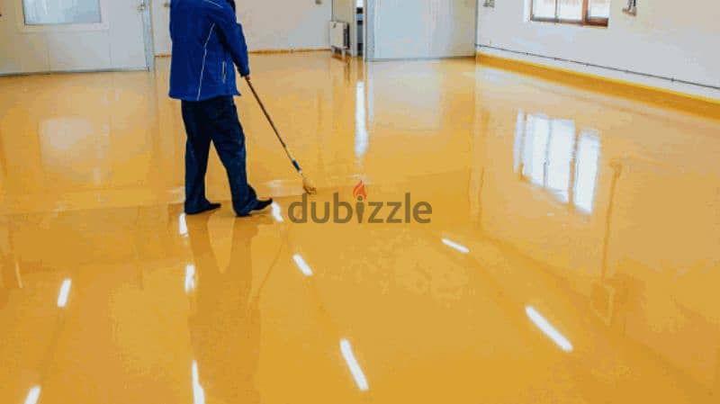 epoxy flooring service in Oman 0