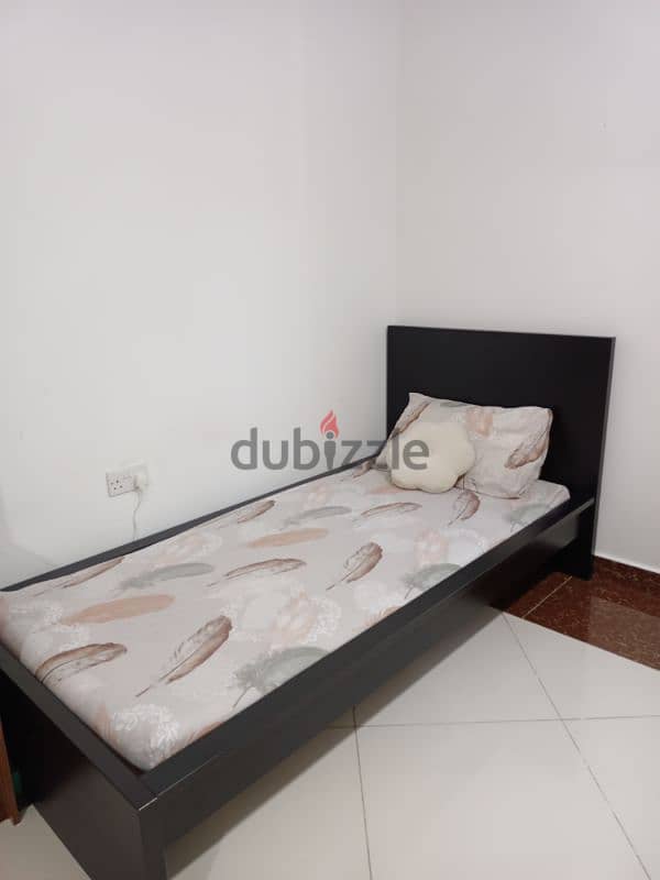 Single Bed with mattress 2