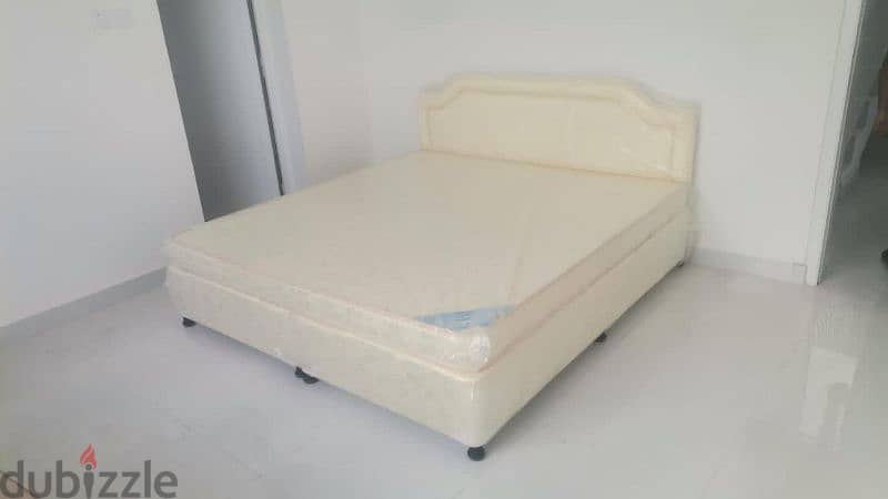 Bedroom Furniture, double bed with mattress, single mattress, pillows 0