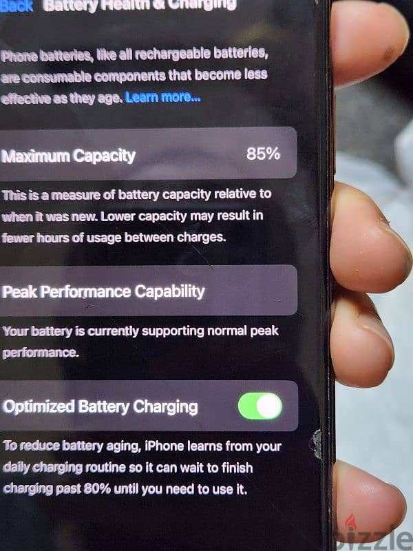 iPhone xs max  OMR 110 6