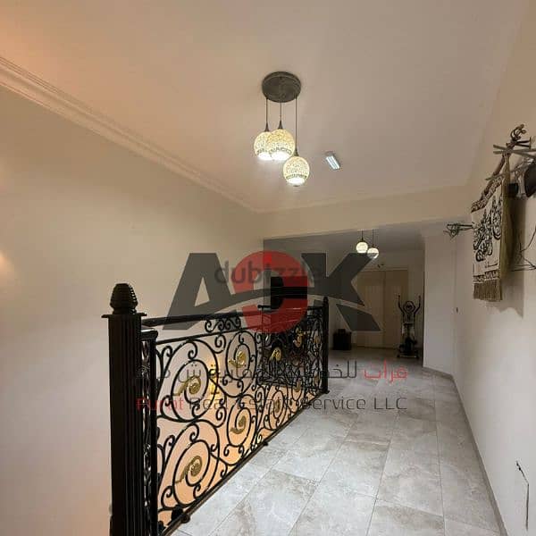 فيلا راقية للإيجار في المعبيلة الجنوبية Luxury villa for rent in South 14