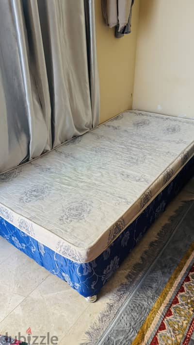 Bed and mattress