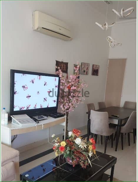 1 BHK Furnished Apt sea View & Mall same strreet Mawaleh 8