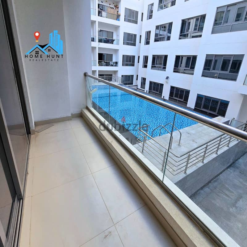 MUSCAT HILLS | BEAUTIFUL 2BHK APARTMENT WITH POOL VIEW 2