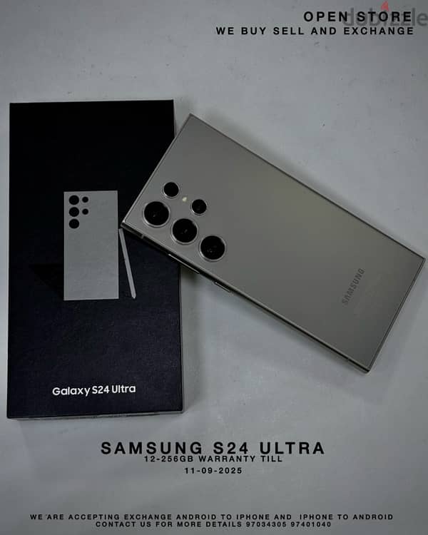 samsung s24 ultra with warranty 0