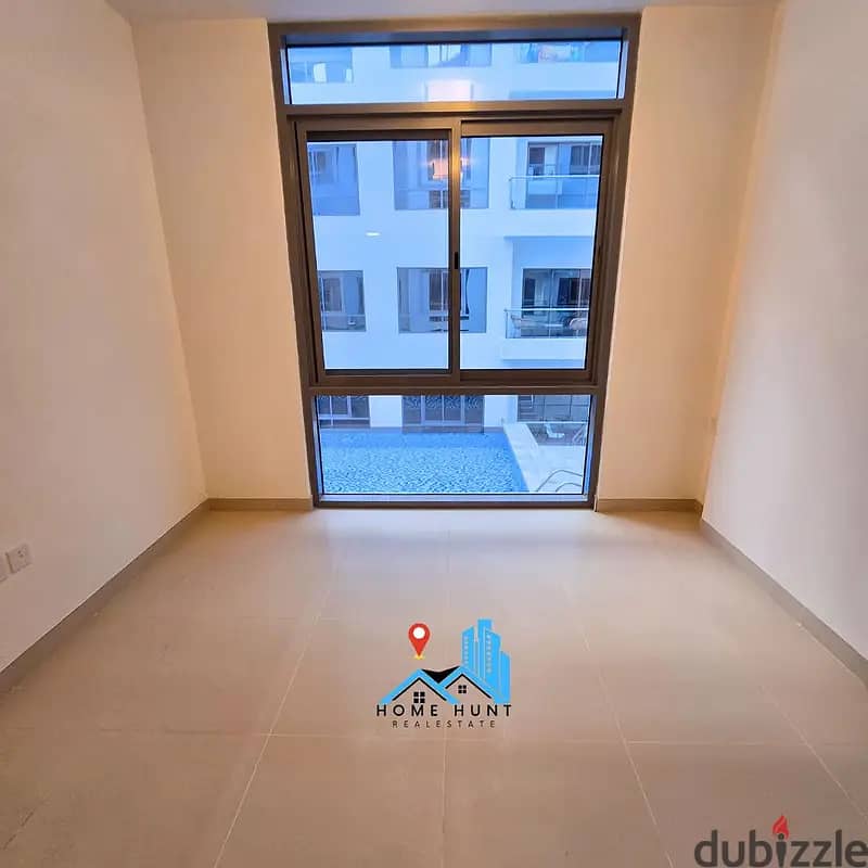 MUSCAT HILLS | MODERN 2BHK APARTMENT WITH POOL VIEW FOR RENT 8