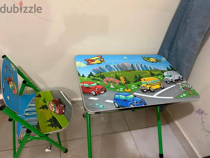 Kids table and chair 2