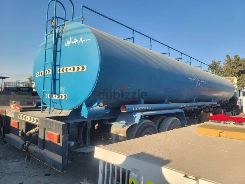 water tanker perfect condition 8000 id 2015 model 1