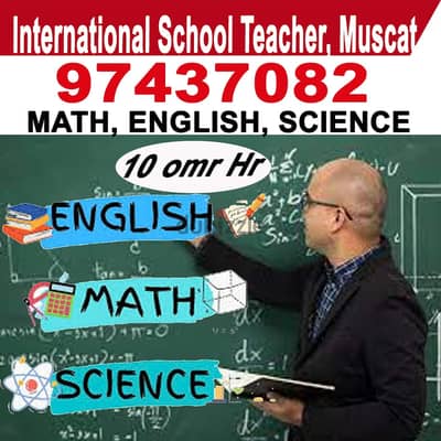 ENGLISH, MATH and SCIENCE for Grade 1 to Grade 8, Home Tuitor for Kid